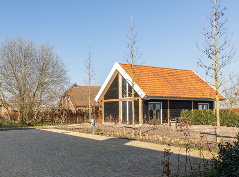 Huis zijzicht